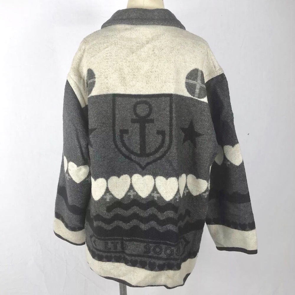 ๐ Vintage The Limited Wool Coat - Picture 3 of 5
